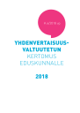 Yhdenvertaisuusvaltuutetun kertomus eduskunnalle 2018 (PDF)